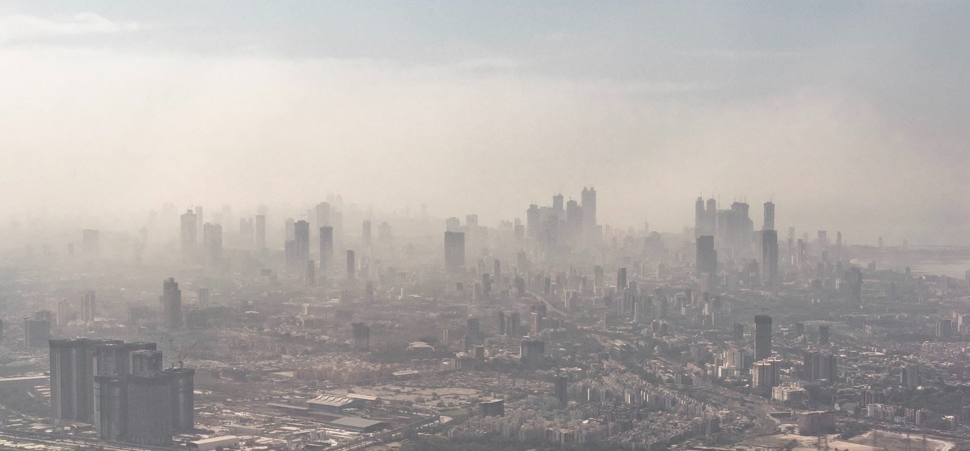 Smog in Mumbai, India