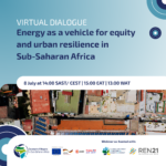 Energy as a vehicle for equity and urban resilience in Sub-Saharan Africa